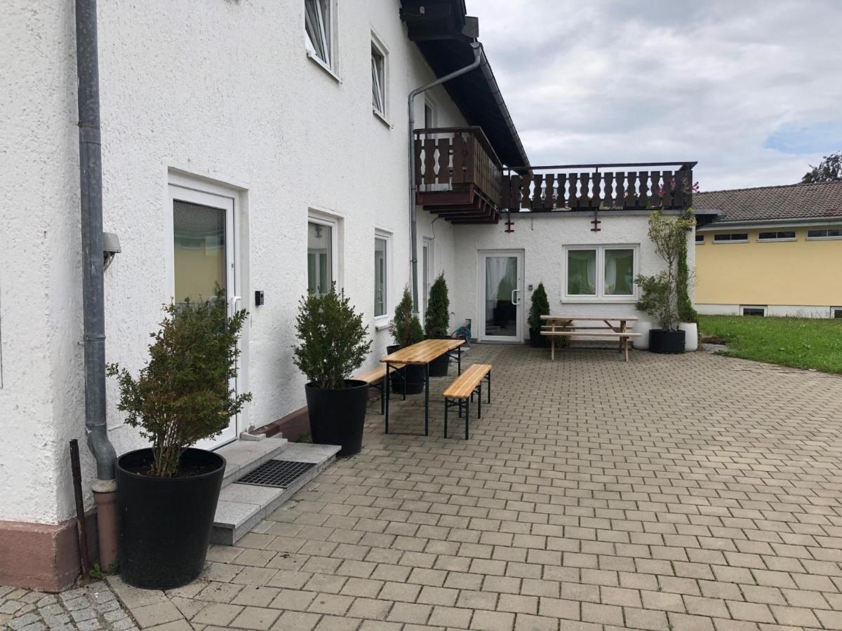 Moderne Praktische Ferienwohnung Am See Fewo3 Lechbruck Luaran gambar