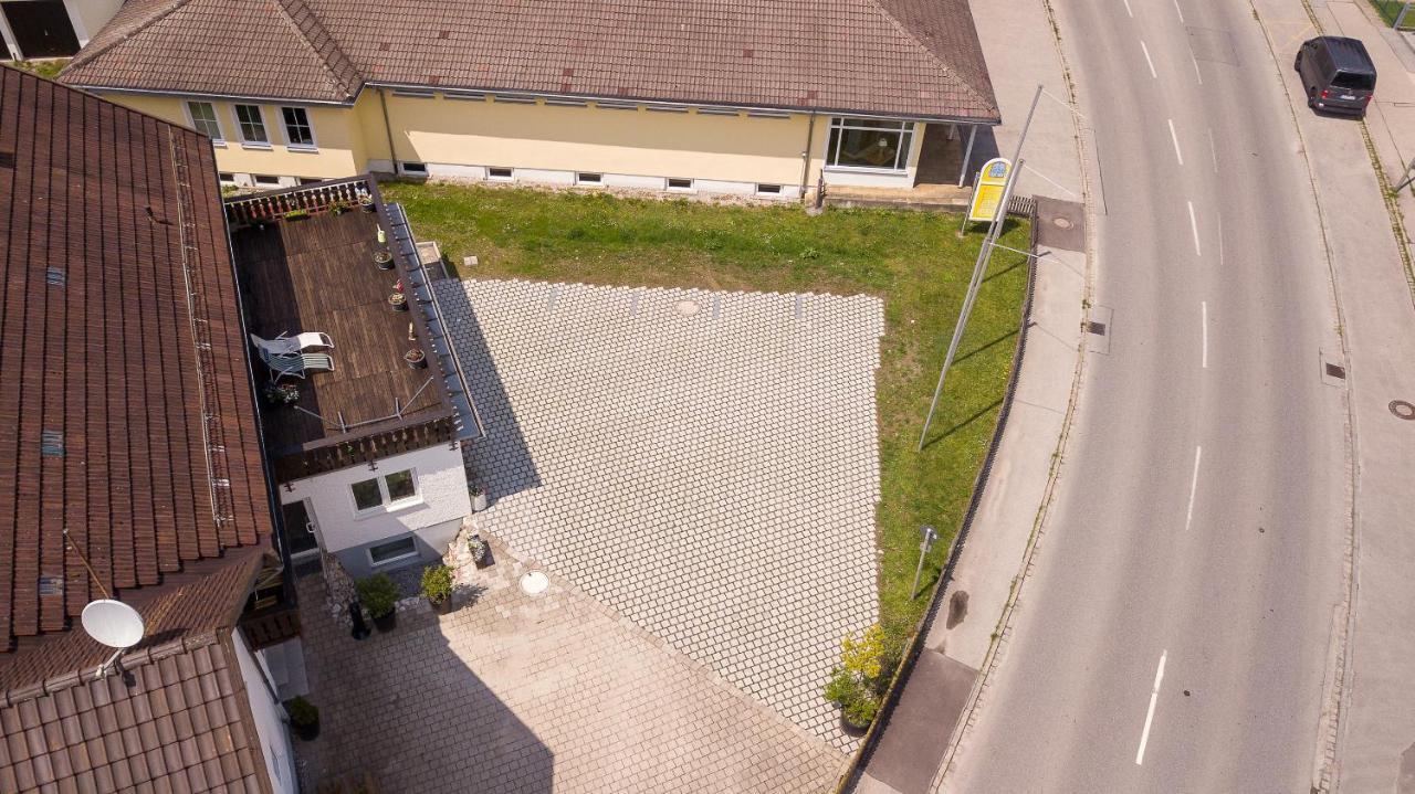 Moderne Praktische Ferienwohnung Am See Fewo3 Lechbruck Luaran gambar