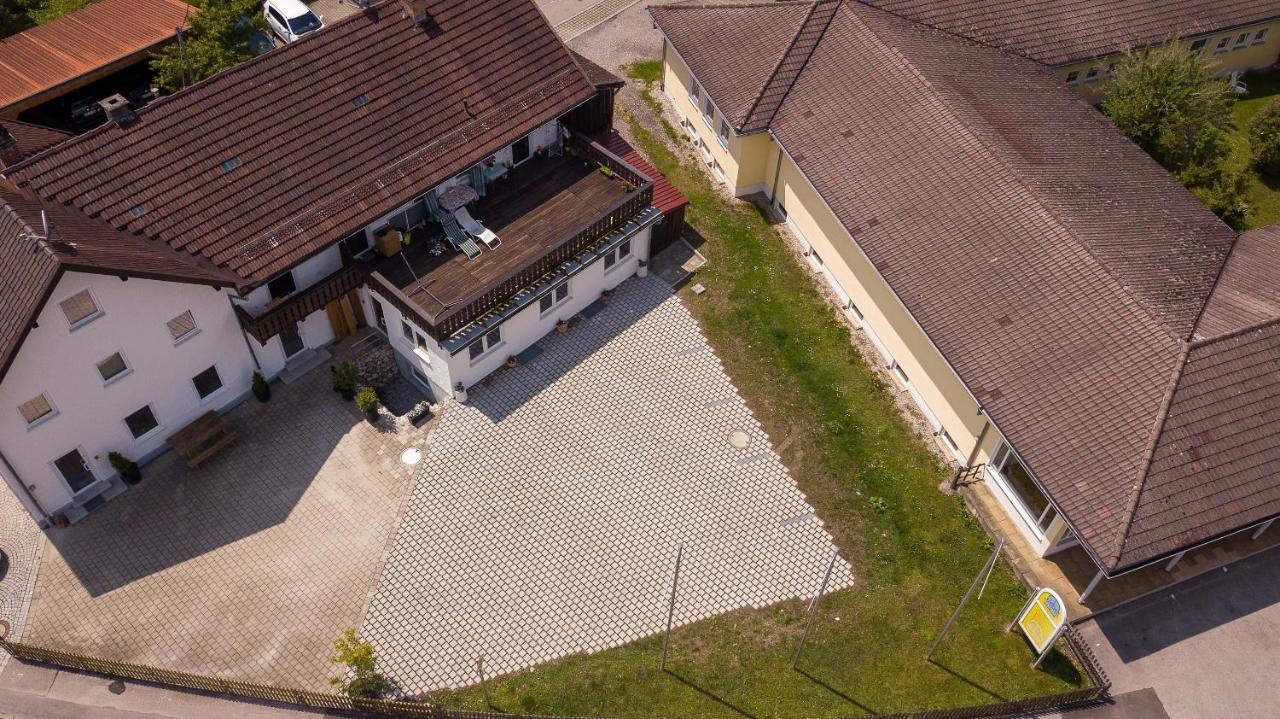 Moderne Praktische Ferienwohnung Am See Fewo3 Lechbruck Luaran gambar